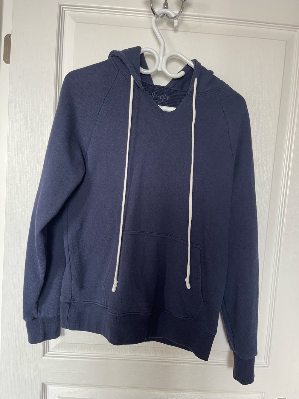 Brandy Melville John Galt Navy Blue Pullover Hoodie